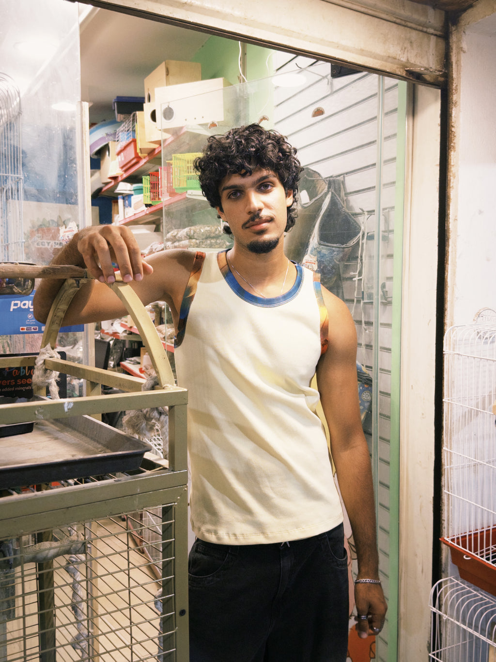 Yellow Edged Tanktop