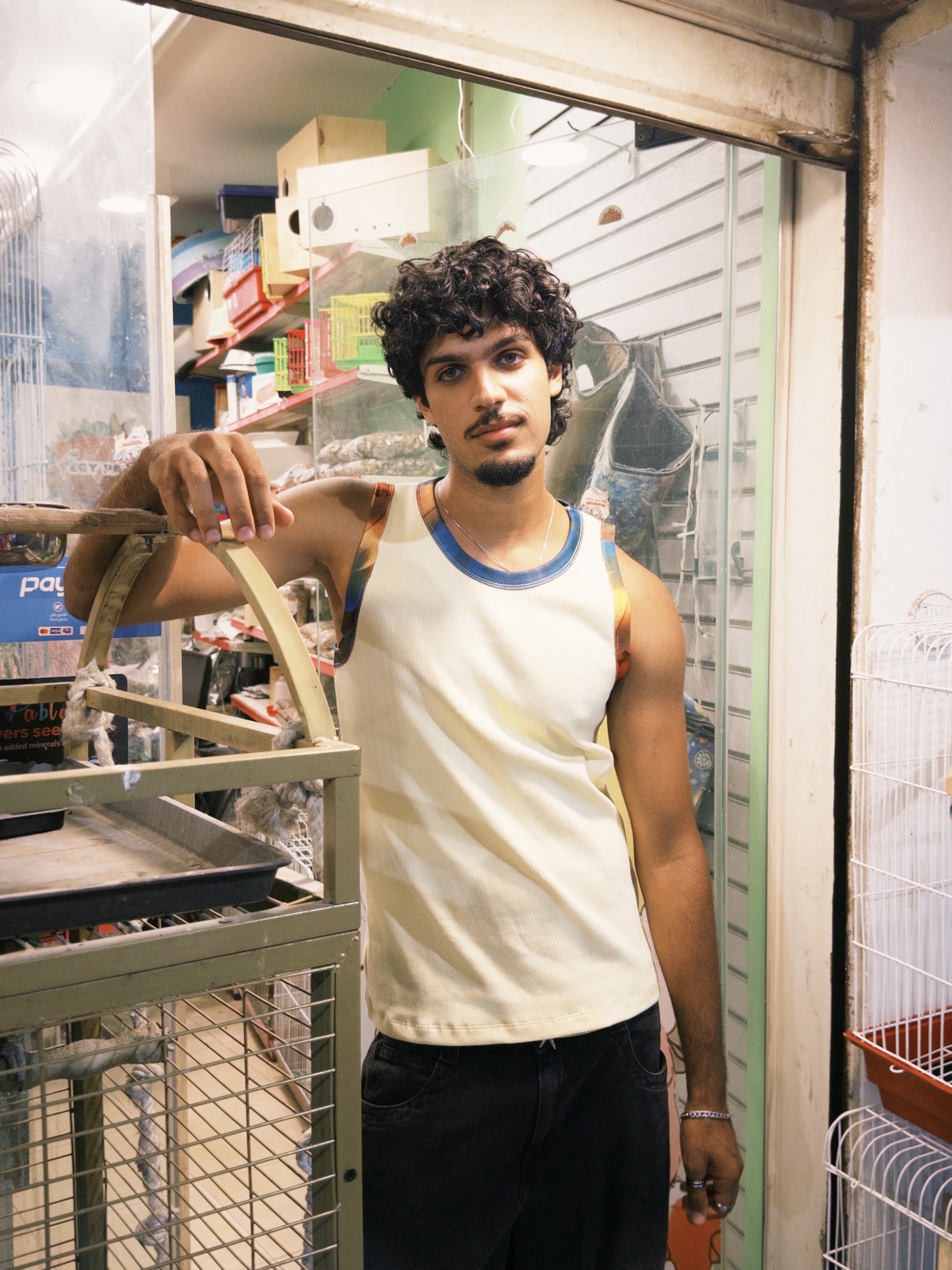 Yellow Edged Tanktop