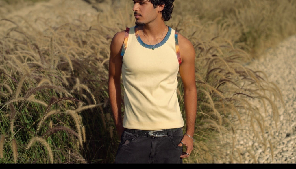 Yellow Edged Tanktop