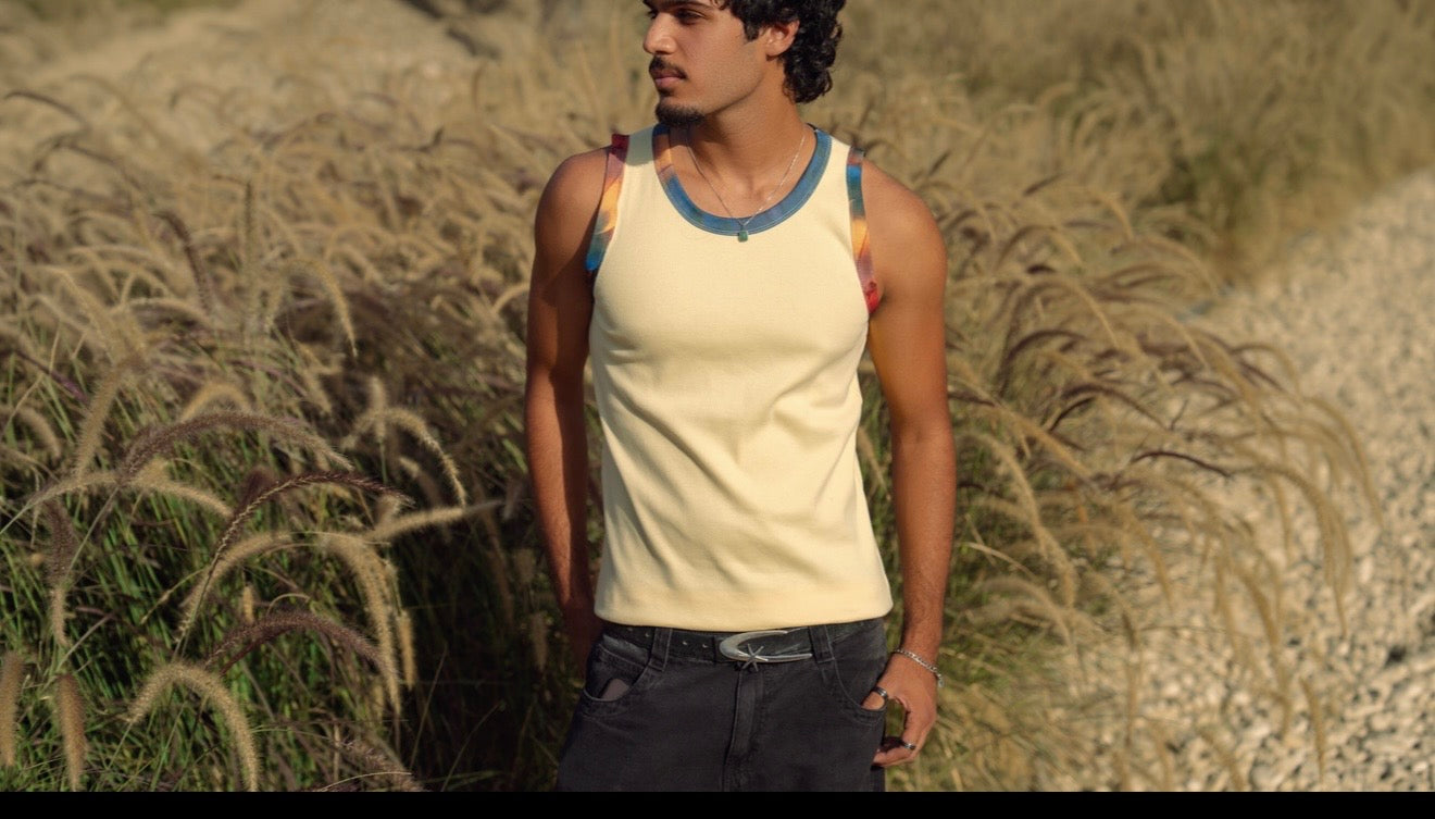 Yellow Edged Tanktop