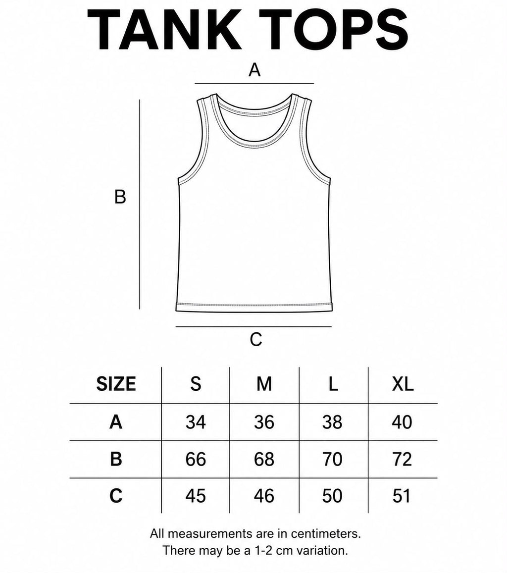 White Edged Tanktop